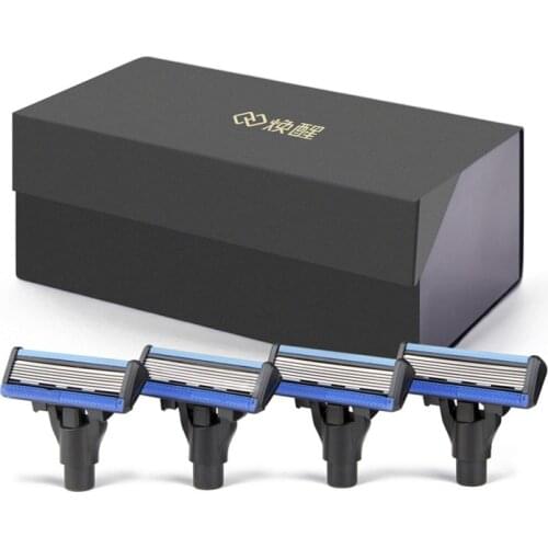 Youpin Men Razor Magnetic Replace Blades 4pcs in Pack for Mens Razors Only Ready Stock