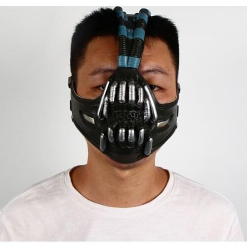 X-merry toy Movie Character Terrorist Leader Bane Cosplay Mask Halloween Party Costume Props