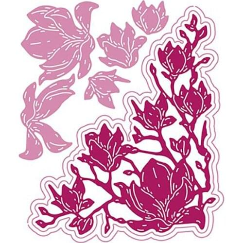 Magnolia Corner Die Metal Cutting Dies 2021 New Diy Molds Scrapbooking Paper Making Die Cuts Crafts Template Handmade Decoration