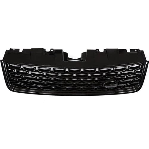 For Land rover Discovery Sport 2015 2016 2017 2018 Black Glossy Car Front Grill Frame Trim Accessories Replacement Parts