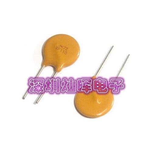 50pcs 72V 1.1A 1100MA X72 XF110 PPTC PolySwitch Resettable Fuse