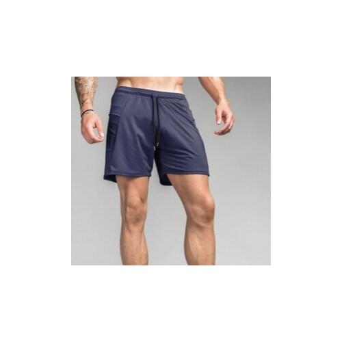 2021 Summer Running Shorts Men 2 in 1 Sports Jogging Fitness Shorts Training Quick Dry Mens Gym Men Shorts Sport gym Short Pants
