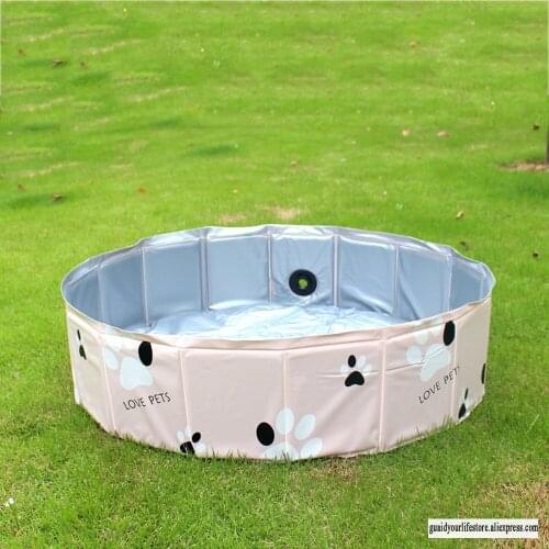 Pet Pool PVC Folding Bathtub Dog Bathtub Pet Supplies Cat and Dog Bathtub