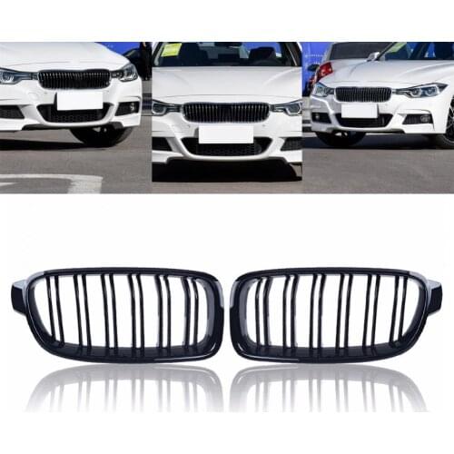Thick 1 Pair Universal Car Racing Front Sport Grill Compact Car Grille Robust