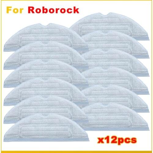 Mop Cloths Replacement Accessories For Xiaomi Roborock S7 S7 Max S7 MaxV T7s Plus Vacuum Cleaner Robotic Mop Rags Spare Parts