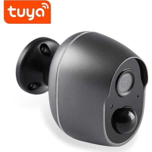 QZT Tuya Smart Battery Camera IP Wireless Home Security Camera WIFI 360 Outdoor Waterproof CCTV Camera Video Surveillance 1080P