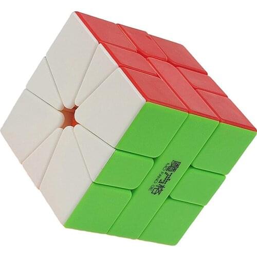 Qiyi Magic Speed Cube Stickerless Easy Turning Smooth Puzzle Educational Cube Toy For Kids