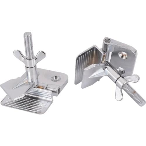 2pcs Zinc Alloy Screen Printing Clamps Speedball Hinge Clamp Butterfly Hinge Clamp For DIY Fixing Screens Mayitr