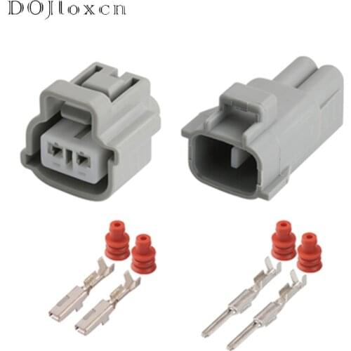 1 Set 2 Pin Way Sumitomo Automotive Fog Socket Lamp Plug Turn Signal Light Connector For Toyota Cars 90980-11019