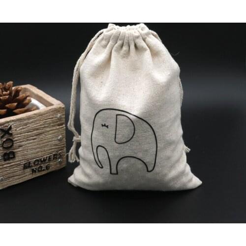 Wedding Birthday Christmas Party Gift Packaging Display Cotton Bags Storage bag 15X20CM Decoration Fashion Jewelry Bags 100pcs