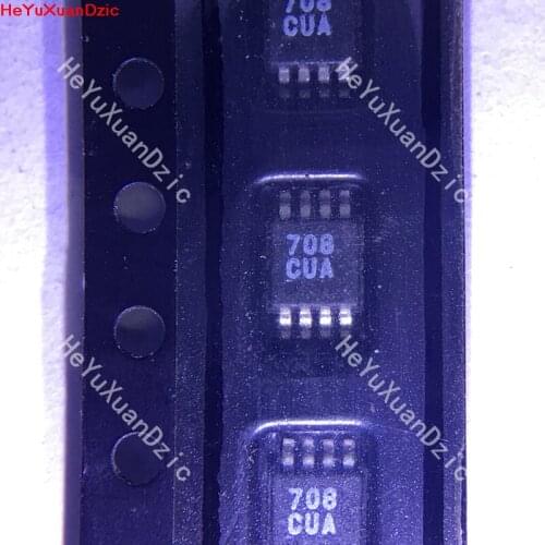 5Pcs/Lot MAX708CUA-T MAX708CUA MAX708 708CUA IC SUPERVISOR MPU 8-UMAX New Original Product