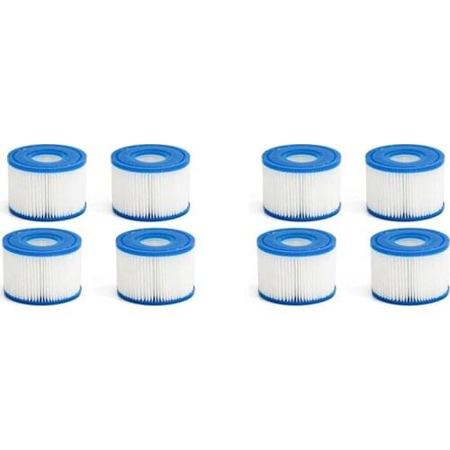 8 Pcs Pool Filters Cartridges Type S1 for Intex PureSpa,Hot Tub Filter,Pool Spa Filter for Intex 29001E,11692 Spa Filter