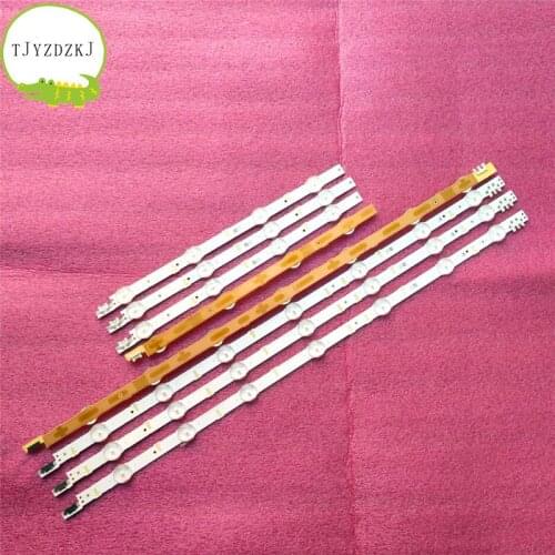 8 PCS LED Backlight strip for UE43J5550 UE43J5600 ue43j5502 S_5j55_43_FL_L7 R4 LM41-00117X LM41-00117W BN96-36336A BN96-36337A