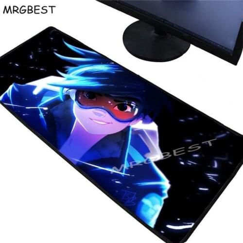 MRGBEST Sexy Anime Hip Hop Girl Speed Large Gaming Mousepad Locking Edge Otaku Desk Mat Notebook Pc Accessories 30X60/40X90CM Xl