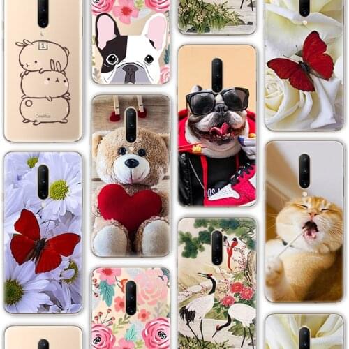 Ciciber Funda Case for Oneplus 7 8 7T 6 6T Nord N10 N100 Pro Soft Silicone Case for Oneplus 8 8T Pro Luxury Animal Cute Coque