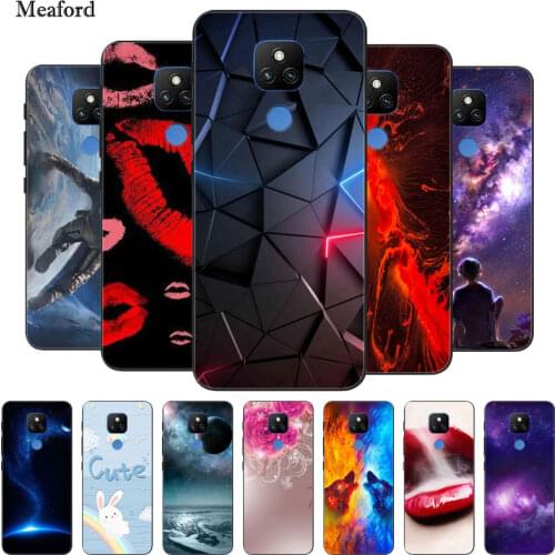For Lenovo K12 Case Black Bumper Silicone TPU Soft Phone Cover For Lenovo Lemon K12 XT2081 K 12 LenovoK12 Case Cartoon Fundas