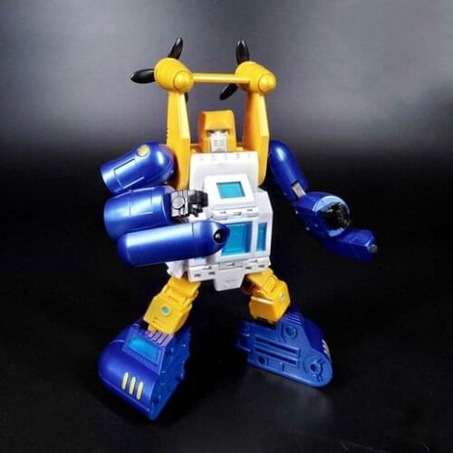 Zeta Toys ZT EX-08 ZETA-EX08 Deepsea Seaspray Metallic Painting Version Transformation Action Figure