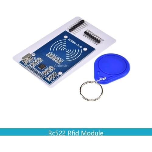 MFRC-522 RC-522 RC522 MFRC522 13.56MHz RFID Module For arduino Kit SPI Writer Reader IC Card with the IC card with Software UNO