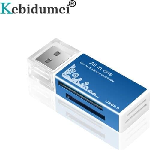Kebidumei MINI USB 2.0 OTG Micro SD/SDXC TF Card Reader Adapter for PC Laptop Computer