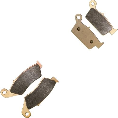Brake Pad Set for SUZUKI Dirt DR-Z400 DRZ DR-Z 400 SMK5 2005 2006 2007 2008 2009 Front Rear