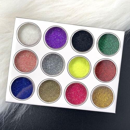 12 Color Filling Tools Multi Functional Art Glitter Powder For DIY Jewelry Decoration Epoxy UV Resin Molds Crafts Accessories