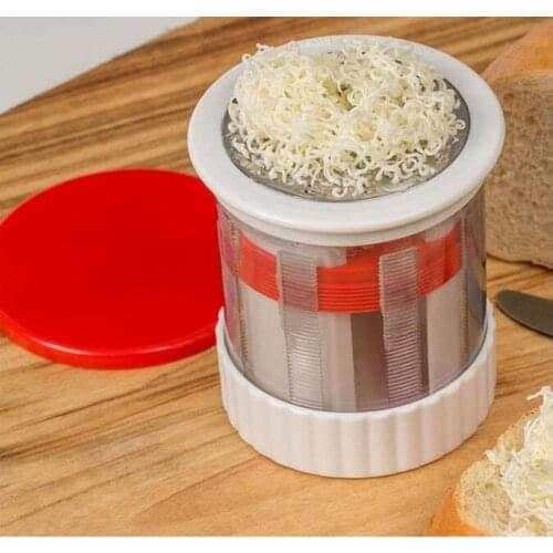Stainless Cheese Grater Butter Mincer Mill Fruits Shredder Slicer Cheese Tools Grinder Baby Food Supplement Tool