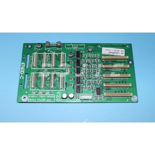 New Century solvent printer 2 heads dx7 print head board