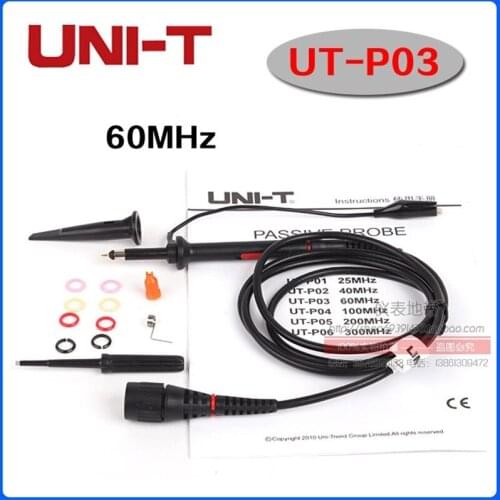 UNI-T UT-P03 Passive Probe 60MHz Applies To UTD2000 Series Oscilloscope Part