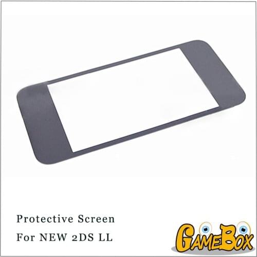 Brand NEW Top Surface Glass For Nintend NEW 2DS XL/LL Console Top LCD Mirror Front Lens For NEW 2DS LL