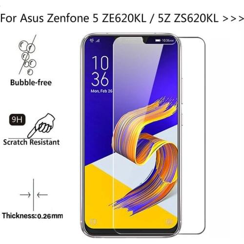 Tempered Glass For Asus Zenfone 5Z / Zenfone 5 ZE620KL Screen Protector Explosion-proof Film For ASUS Zenfone 5Z ZS620KL