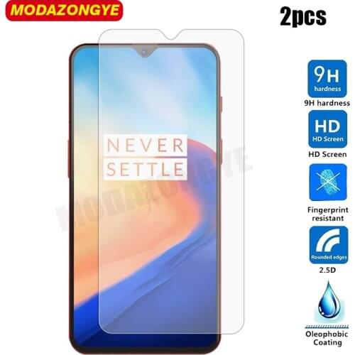 2pcs Tempered Glass For Oneplus 6T Screen Protector Oneplus 6T 6 T A6010 Glass Protective Film For Oneplus6T A6010 A6013 6.4"