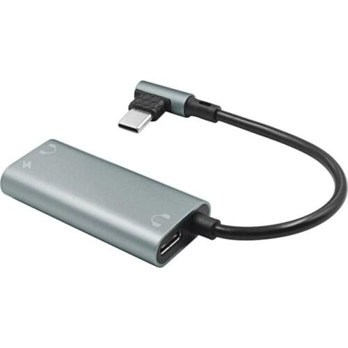 Android Phone Headset Adapter Type-C Headset Adapter Cable 2-In-1 Headset Audio Charging Adapter To 3.5mm Audio Cable