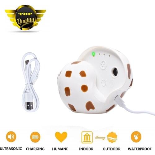 Safe Anti-Bark Dog Training Device Ultrasonic Dog Barking Deterrents Effective Rechargeable Bark Control Collars PET SUPPLIES