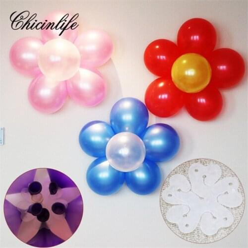 Chicinlife 5Pcs Balloons Sealing Clip Ballon Clips birthday Tie Latex Balloon Sealing Clips wedding party supplies