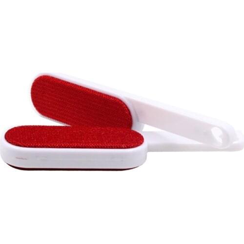 Pet Supplies Double Sided Lint Remover Brush Velour Surface for Pet Hair Clothes Dust and Lint Pet Grooming Accessories Great