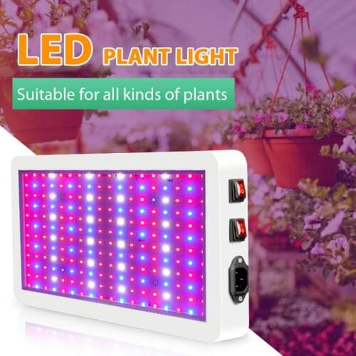 LED Grow Light 85-265V LED Full Spectrum Phyto Lamp Greenhouse Hydroponic Plant Growth For Indoor Grow Tent Plants Growth Light