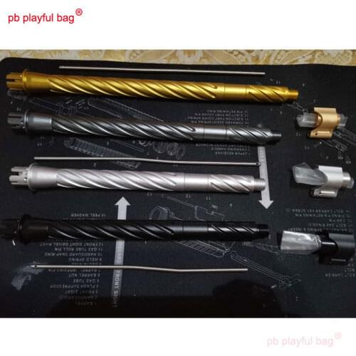 PB Playful Bag Outdoor sports gel ball gun Upgrade materials 14 reverse thread MC thread spiral sleeve twist tube toy Part PG51