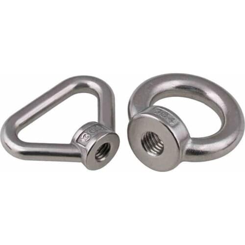 Stainless Steel Ring Nut Ring/triangle Ring/ring Nut M3-M24 1Pcs