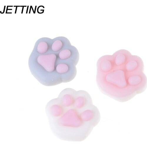 Lazy Cat Claw Japan Mochi Squishy Cat Claw Footprint Kawaii Animal Slow Rising Phone Strap Bread Toy For DIY Phone Case