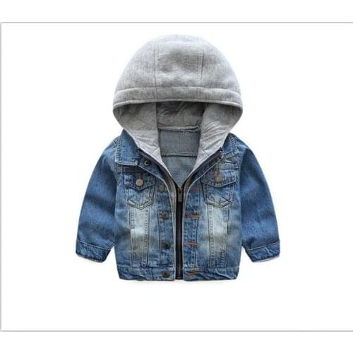 Longqibao Denim Jackets For Boys