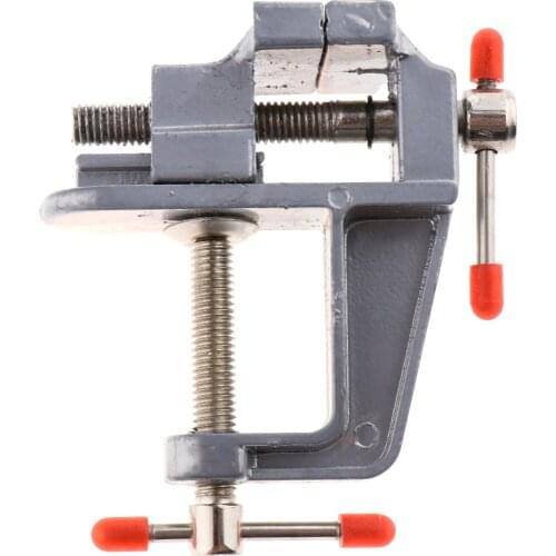 Mini Tabletop Bench Vise for Small Jobs, DIY, Arts, Detailing