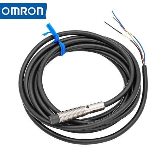 New and genuine Omron Cylindrical Proximity Sensor E2B series E2B-S08 M8 pre-wired unshield NPN E2B-S08KN02-WP-C1 2M