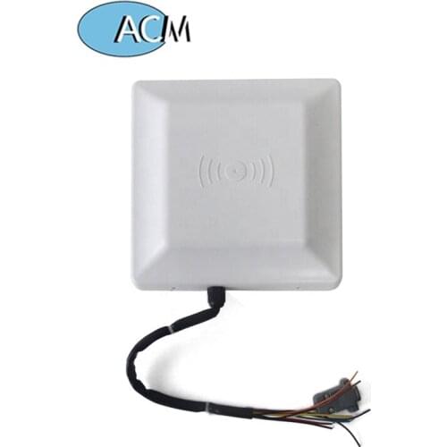 RFID UHF Reader Long Range Outdoor IP67 8dbi Antenna Wiegand Output Interface 3-6 Meter Intergrated Long Range fixed