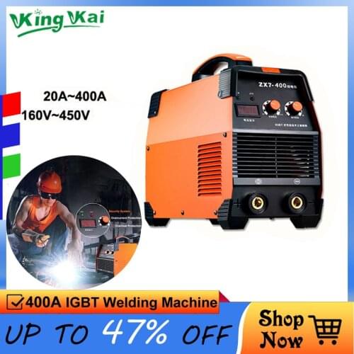 Super 400A IGBT Inverter Portable Arc Welder Equipment Electric Welding Machine ZX7-250 315 400