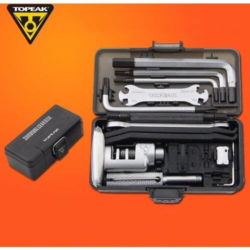 Topeak TT2543 Multi Repairing Tool Set survival GEAR BOX Bicycle Cycling Portable Tool MTB Road Bike Wrench Kits Bicicleta