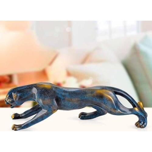 ANIMAL DECORATION CHEETAH HOME CRAFTS CLUB HOUSE MODEL HOUSE DECORATION ACCESSORIES
