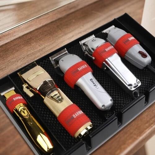 1/5pcs Non Slip Barber Clipper Grip Bands Sleeve Hair Clipper Holder Cover