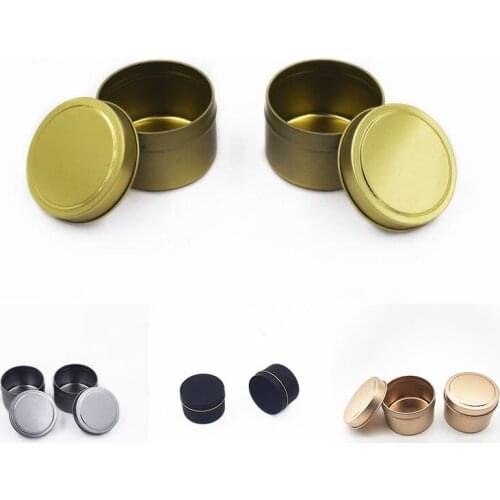 1 Piece Aroma-scented Candle Jar 4 Oz Candle Tin Stretch Tin Can Iron Cans For Solid Scented Candles