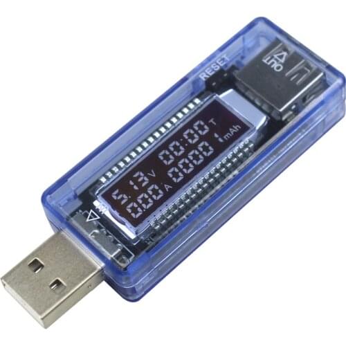 1pc USB Current Voltage Capacity Tester Power Energy Capacity Meter Battery Test Volt Current Voltage Detector