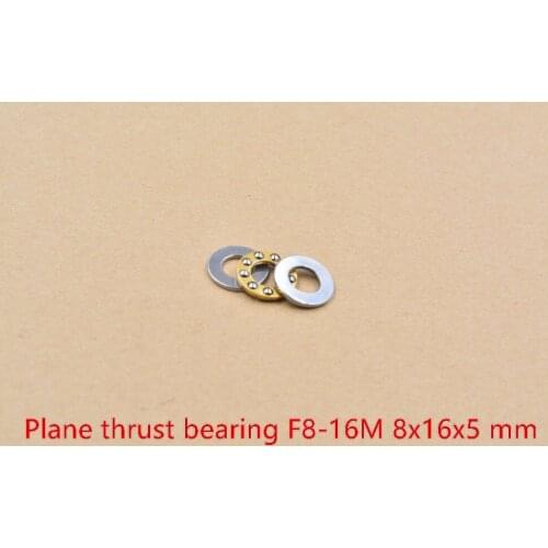 8mm bearing F8-16M 8mmx16mmx5mm axial ball thrust plane 1set